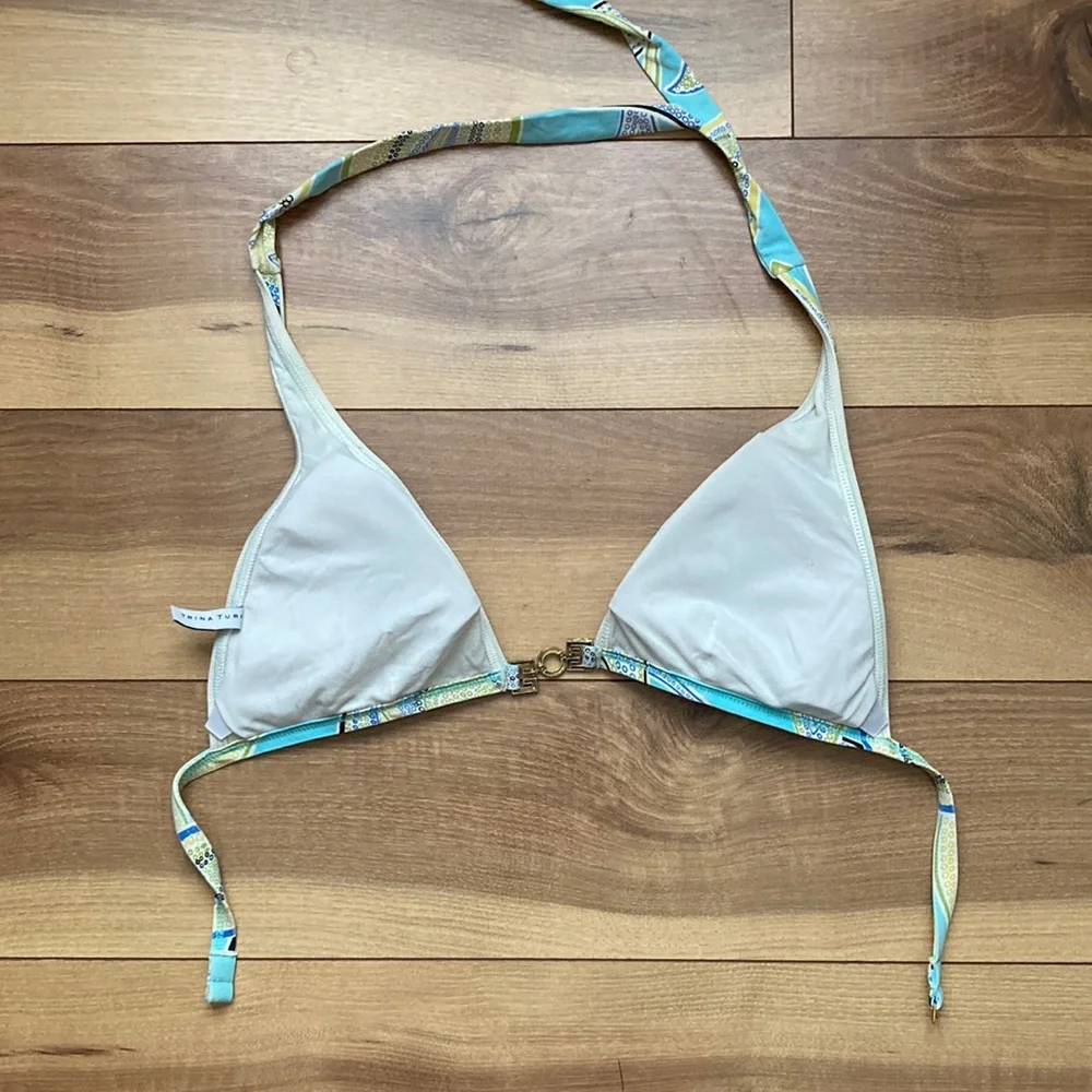 Trina Turk halter bikini top. Size 4-6 / S